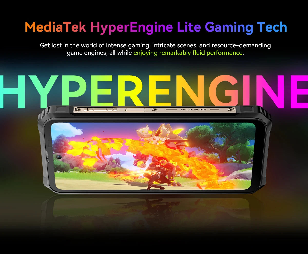 Blackview BL9000 Pro 5G Rugged Smartphone 6.78 "FHD + Display 12GB + 512GB 50MP Camera 8800mAh Battery Android 14 Phone