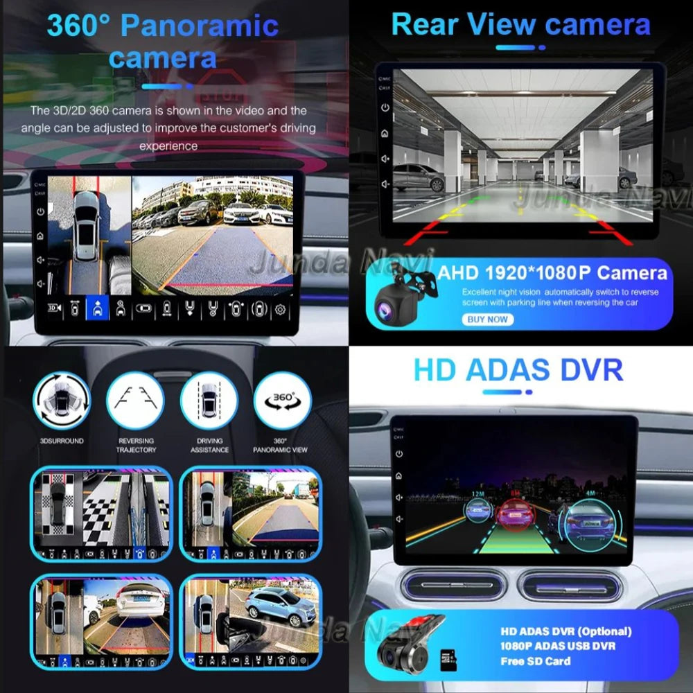 Android 15 Car Radio For Suzuki Swift 2003 - 2006 2007 2008 2009 2010 Multimedia Player Stereo Carplay AUTO Head Unit WIFI 4G BT