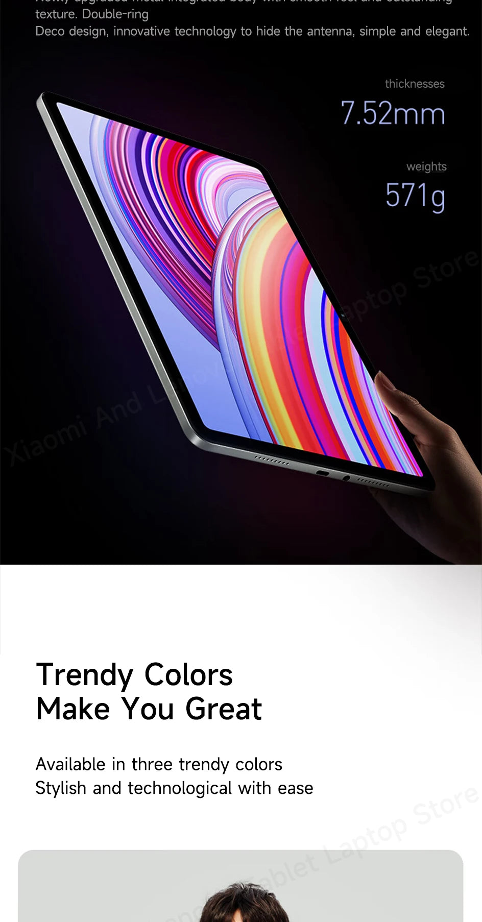 Xiaomi Tablet Chinese Rom Redmi Pad Pro 2024 12.1“ 2.5K 120Hz Snapdragon 7s Gen 2 10000mAh Quad speakers Dolby Atmos Tablet Pc