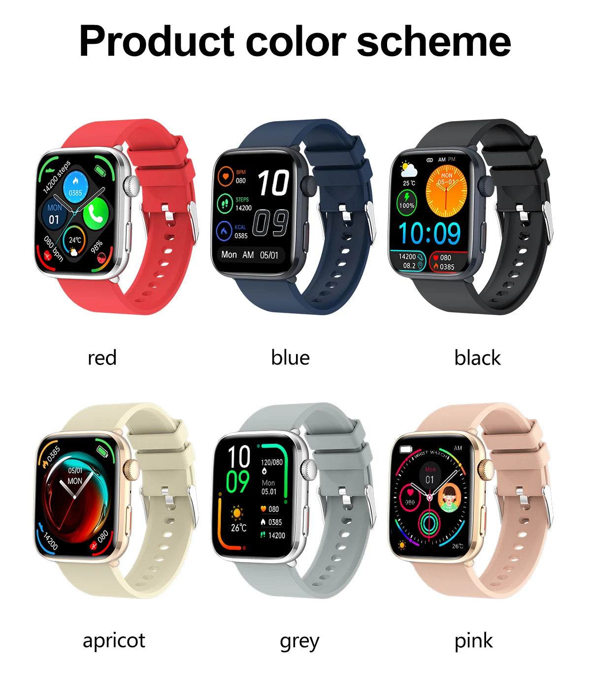 2025 Smart Watch For XIAOMI Women Full Touch Screen BT Call Waterproof Watches Sport Fitness Tracker Health Smartwatch Lady Gift