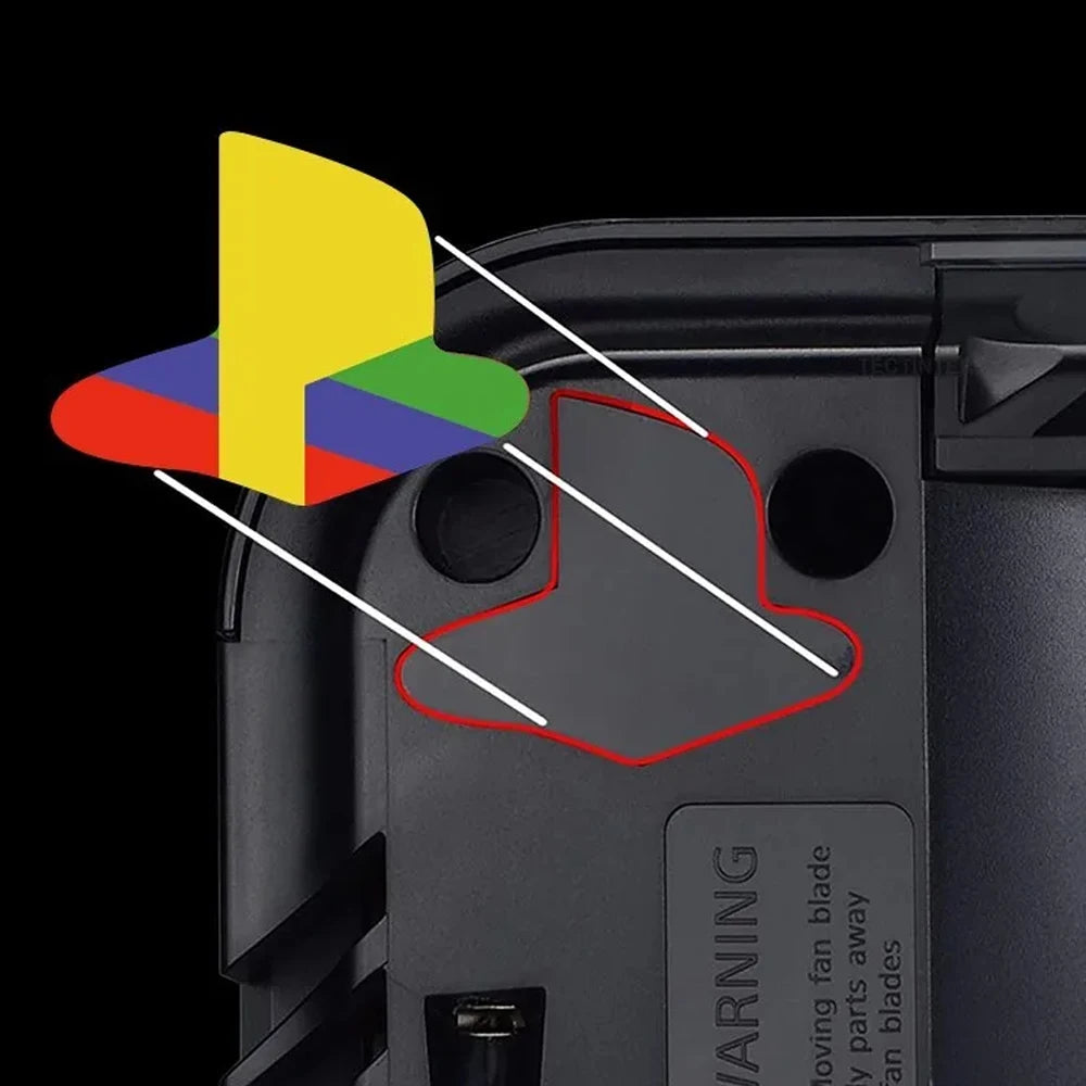 For PS5 Vinyl Decal 6pcs Logo Skin Sticker Glossy Underlay For Playstaion 5 Disk Digital Version Console Cover Accessories