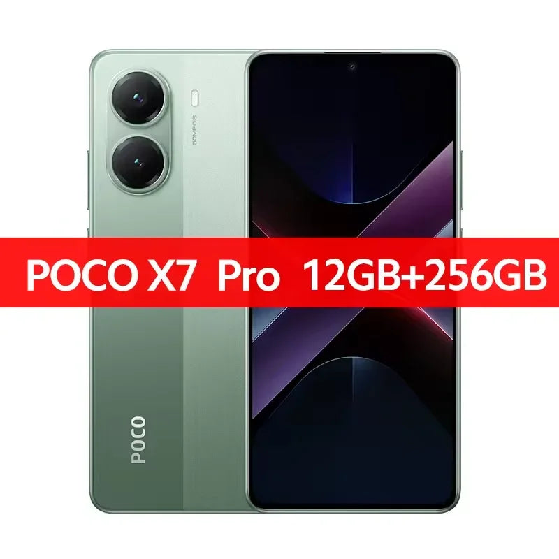 POCO X7 Pro Global Version Smartphone Dimensity 8400-Ultra 6.67"1.5K Display 6000mAh battery 90W Charge 5G NFC
