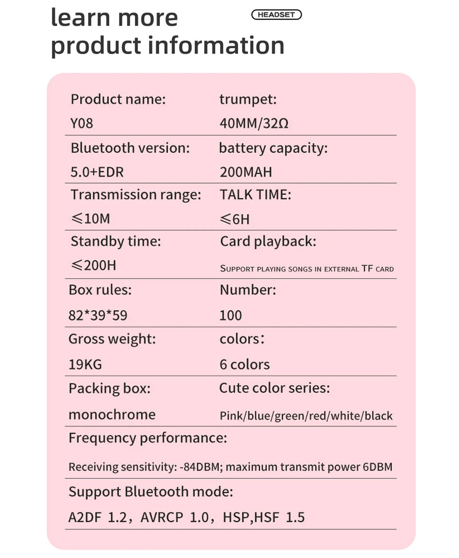 Kids Headphones Wireless Bluetooth Earphones Stereo Foldable Helmets Gaming Headsets Over-ear Headphones for Android ios Music