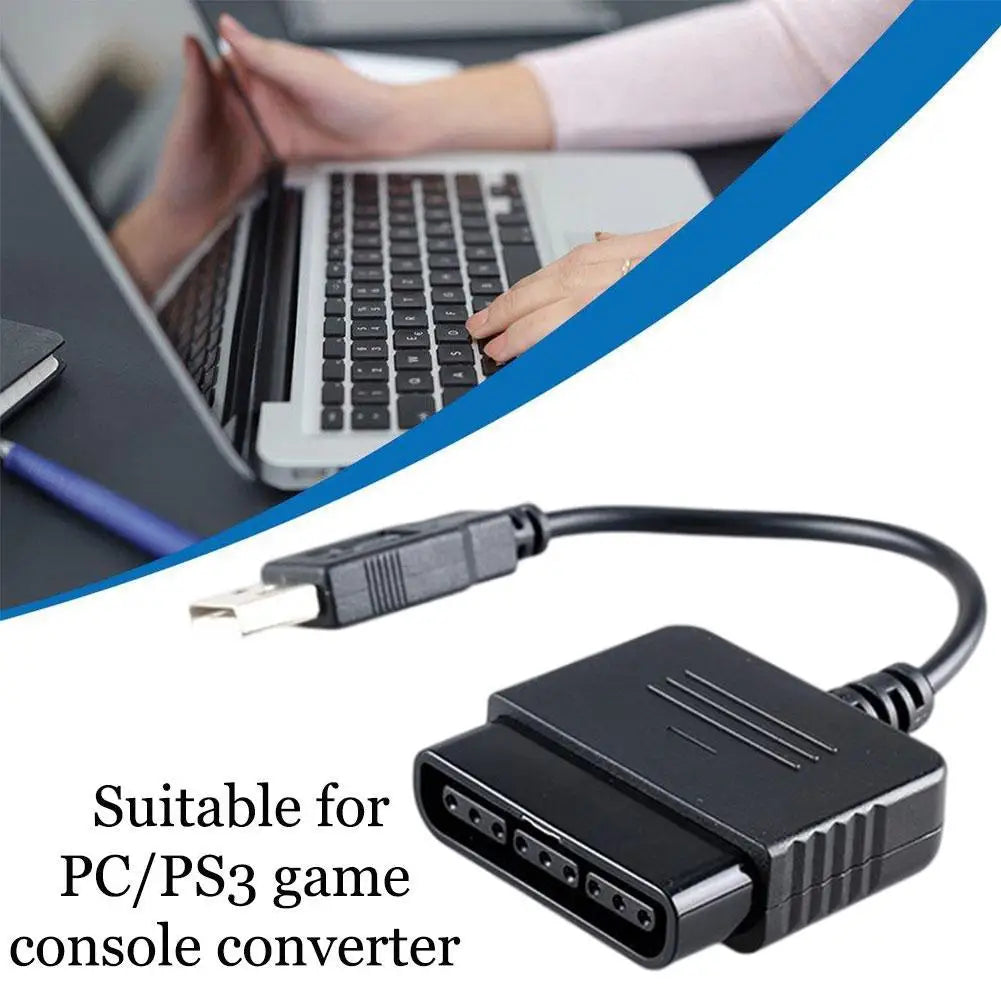 Game Console Converter for PS2 To PC Converting Controllers To Work With PC Controllers Adapter IC Version With USB