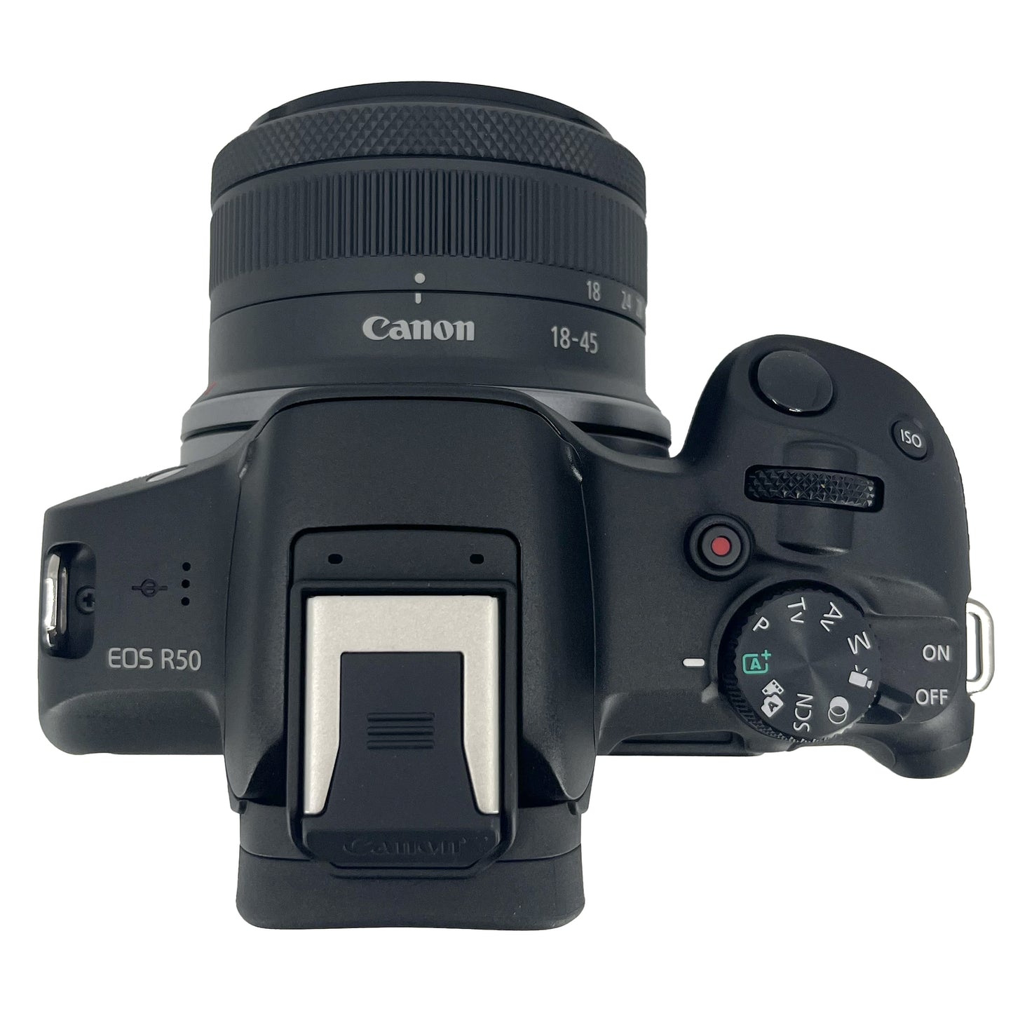 Canon EOS R50 Mirrorless Camera with RF-S 18-45mm Lens - NEW