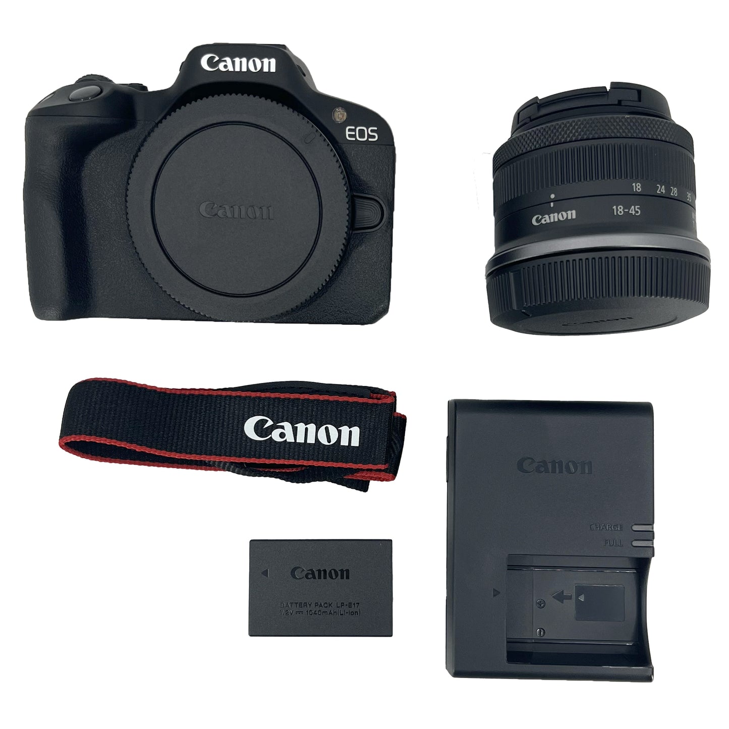 Canon EOS R50 Mirrorless Camera with RF-S 18-45mm Lens - NEW