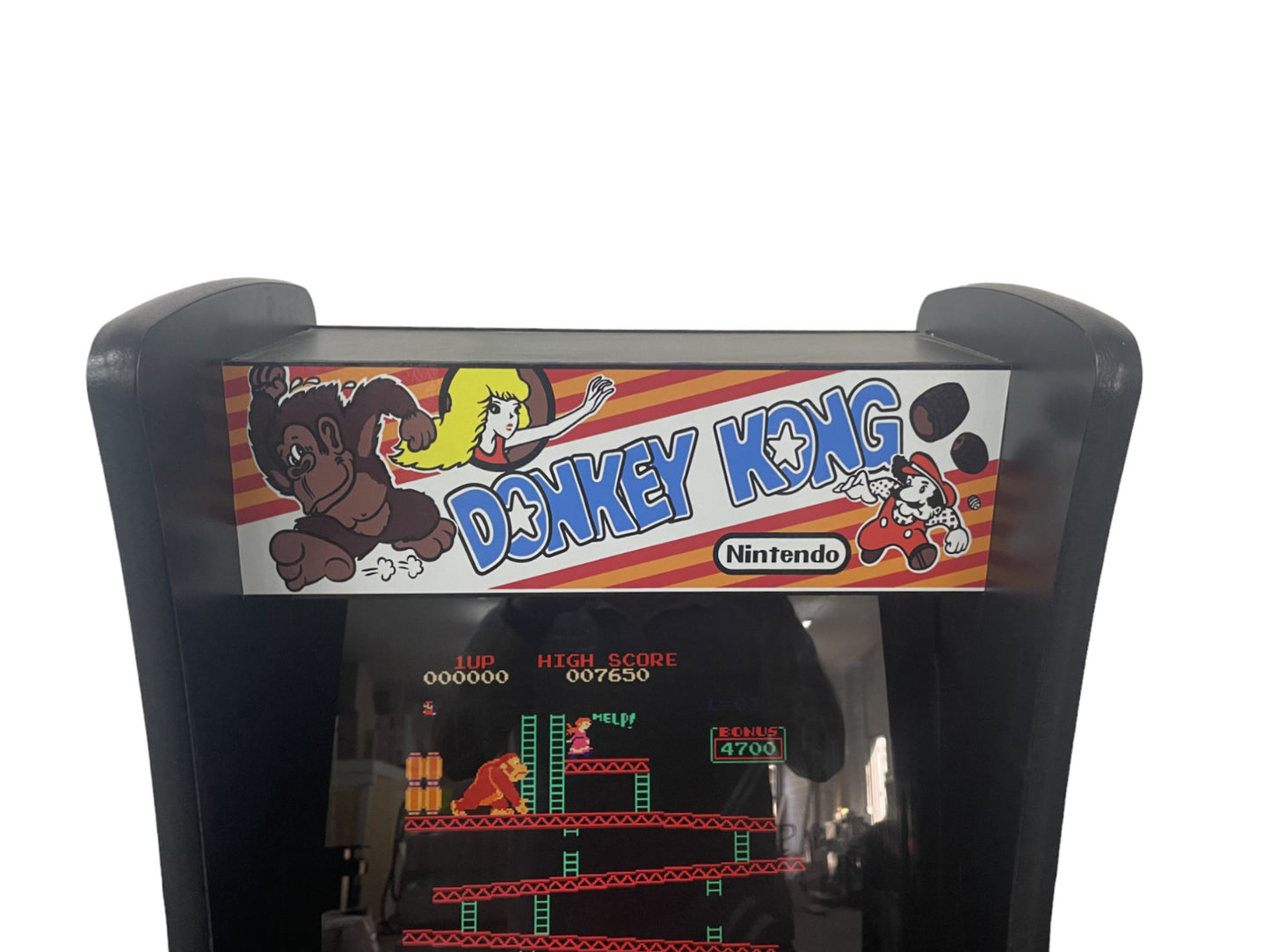 Donkey Kong Countertop Arcade Machine Upgraded with 60 Games