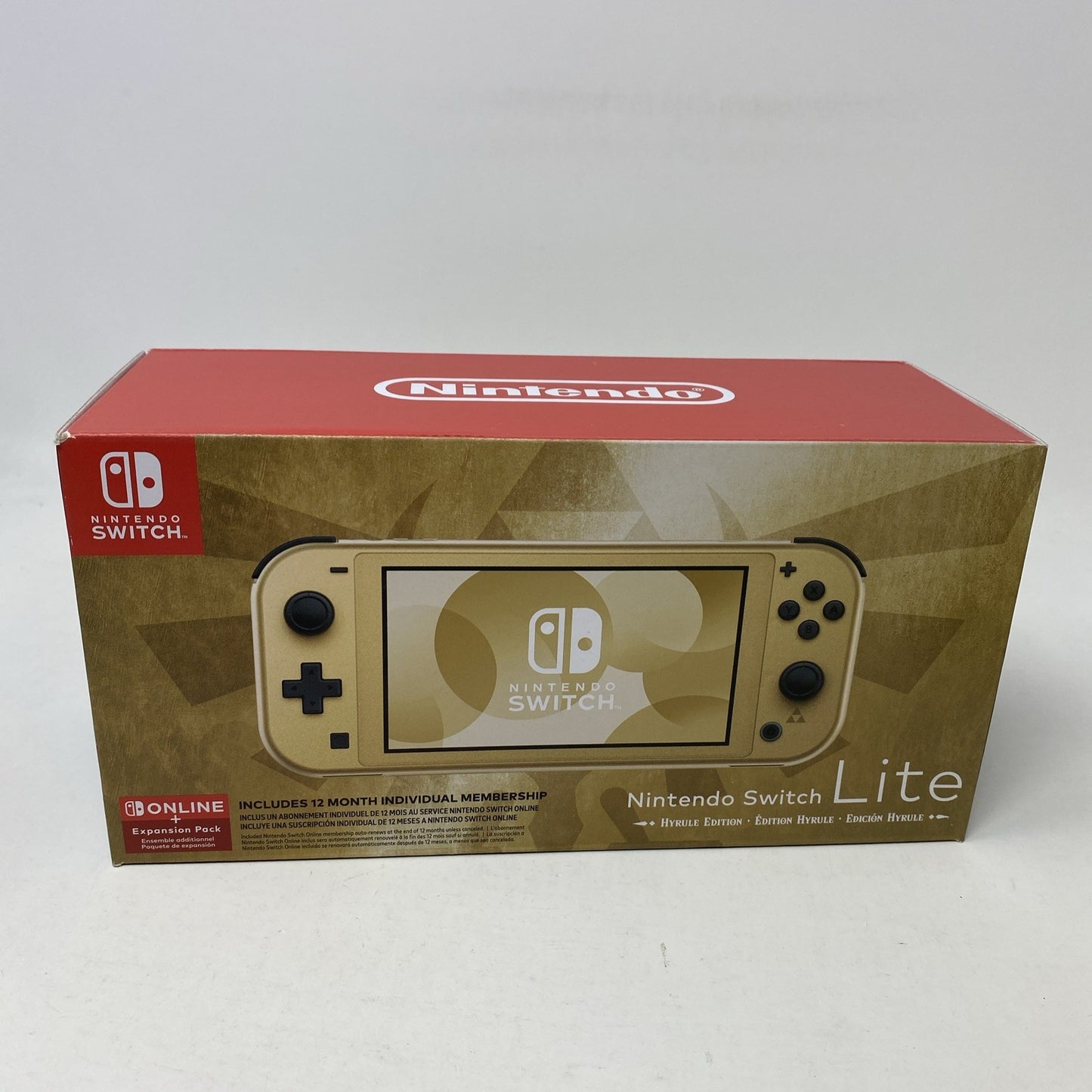 New Nintendo Switch Lite Legend of Zelda Hyrule Edition Gold System US Version