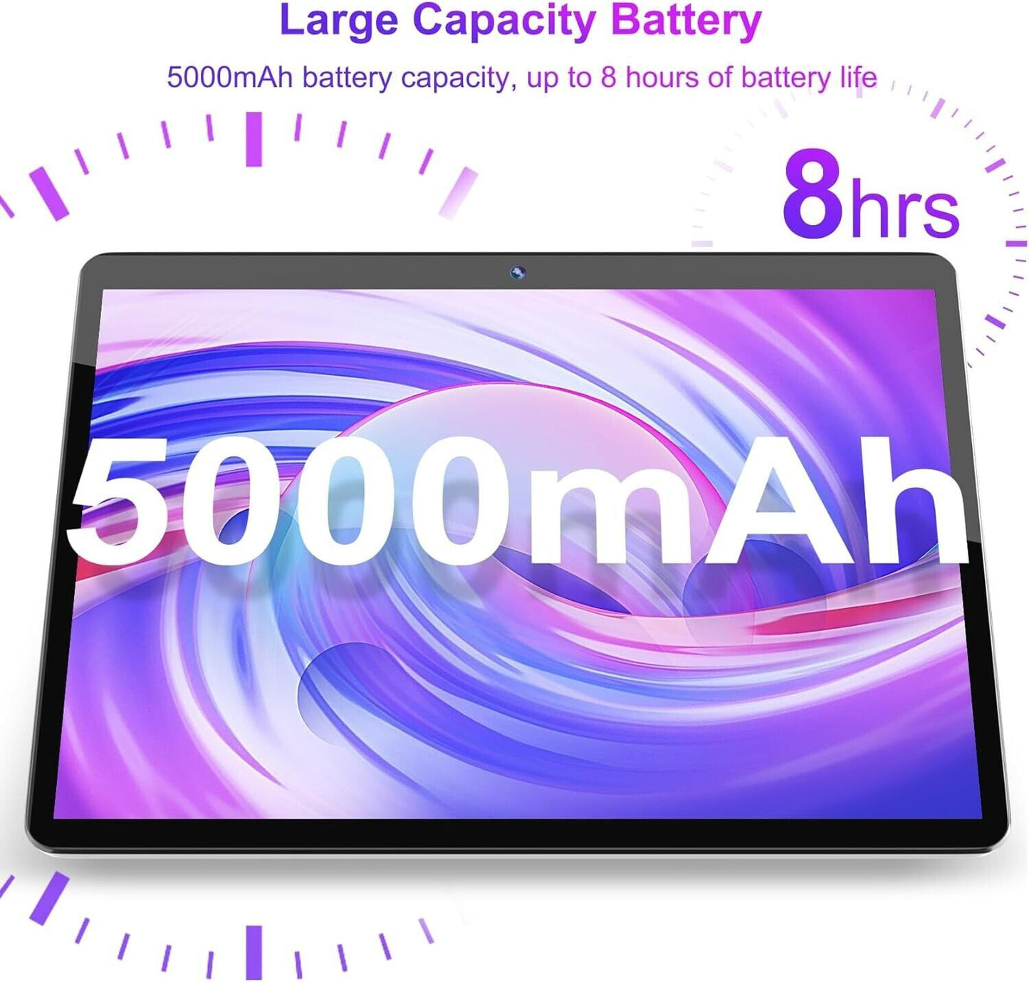 SGIN 10.1" WIFI Tablet Android 12 IPS HD 2GB+64GB Quad-Core Netflix Dual Camera