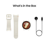 SAMSUNG Galaxy Watch 7 40mm Bluetooth AI Smartwatch w/Energy Score, Wellness Tips, Heart Rate Tracking, Sleep Monitor, Fitness Tracker, 2024, Cream [US Version, 1Yr Manufacturer Warranty]