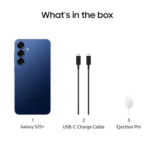 SAMSUNG Galaxy S25 Edge Phone, 512 GB AI Smartphone, Unlocked Android, Night Video, Fast Processor, ProScaler Display, All-Day Battery, 2025, US 1 Yr Manufacturer Warranty, Titanium JetBlack