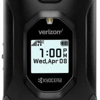 Kyocera DuraXV Extreme E4810 Verizon Rugged LTE Flip Basic Cell Phone Camera GPS Black- (Renewed)
