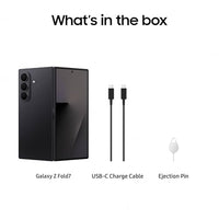 Samsung Galaxy Z Fold7 Cell Phone, 512GB AI Smartphone, Unlocked Android, AI Photo Edits, Large Screen, Long Battery Life, 2025, US 1 Yr Manufacturer Warranty, JetBlack