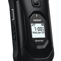 Kyocera DuraXV Extreme E4810 Verizon Rugged LTE Flip Basic Cell Phone Camera GPS Black- (Renewed)