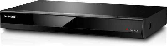 Panasonic Streaming 4K Blu Ray Player, Ultra HD Premium Video Playback with Hi-Res Audio, Voice Assist - DP-UB420-K (Black)