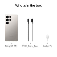 SAMSUNG Galaxy S25 Edge Phone, 512 GB AI Smartphone, Unlocked Android, Night Video, Fast Processor, ProScaler Display, All-Day Battery, 2025, US 1 Yr Manufacturer Warranty, Titanium JetBlack