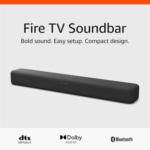 Amazon Fire TV Soundbar, 2.0 speaker with DTS Virtual:X and Dolby Audio, Bluetooth connectivity - Volt-Edge Technologies®