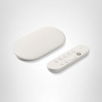 Google TV Streamer 4K - Fast Streaming Entertainment on Your TV with Voice Search Remote - Watch Movies, Shows, Live TV, and Netflix in 4K HDR - Smart Home Control - 32 GB of Storage - Porcelain