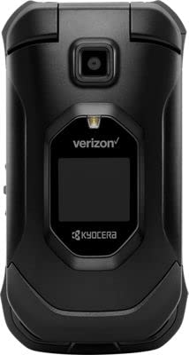 Kyocera DuraXV Extreme E4810 Verizon Rugged LTE Flip Basic Cell Phone Camera GPS Black- (Renewed)