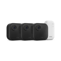 Blink Outdoor 4 – Wireless smart security camera, two-year battery life, 1080p HD day and infrared night live view, two-way talk. Sync Module Core included – 3 camera system - Volt-Edge Technologies®