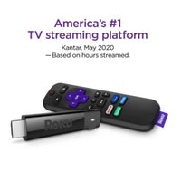 Roku Streaming Stick+ | HD/4K/HDR Streaming Device with Long-range Wireless and Voice Remote with TV Controls (Renewed)