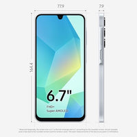 Samsung Galaxy A16 5G A Series, Unlocked Android Smartphone, Large AMOLED Display, Durable Design, Super Fast Charging, Expandable Storage, 5G Connectivity, US Version, 2025, Light Gray