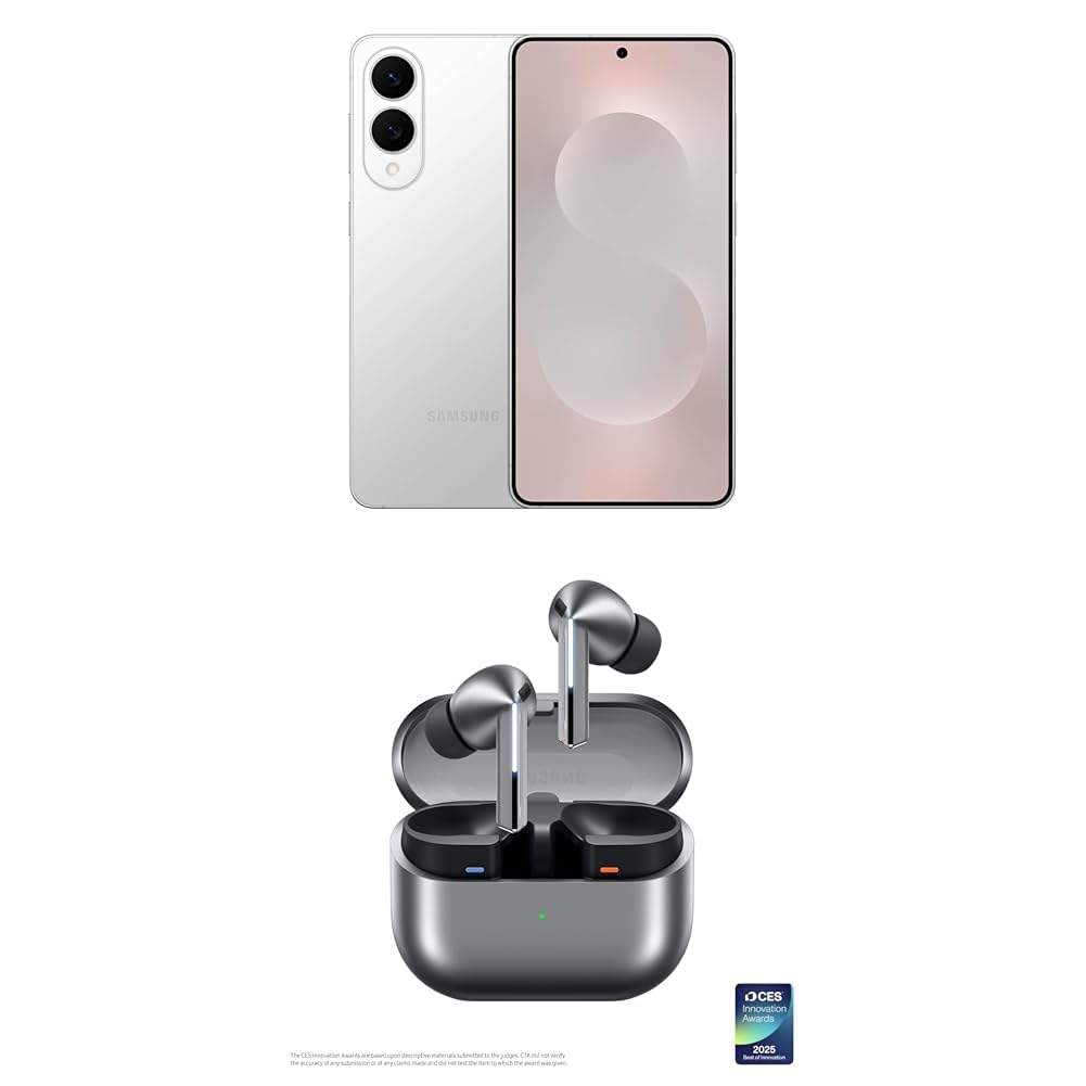 SAMSUNG Galaxy S25 Edge Phone, 512 GB AI Smartphone, Unlocked Android, Night Video, Fast Processor, ProScaler Display, All-Day Battery, 2025, US 1 Yr Manufacturer Warranty, Titanium JetBlack