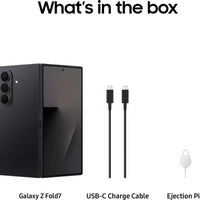 Samsung Galaxy Z Fold7 Cell Phone, 512GB AI Smartphone, Unlocked Android, AI Photo Edits, Large Screen, Long Battery Life, 2025, US 1 Yr Manufacturer Warranty, JetBlack