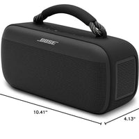 Bose SoundLink Max Bluetooth Speaker - Portable Wireless Party Speaker, IP67 Waterproof, Rope Handle, Up to 20 Hours of Playtime, USB-C, Built-in 3.5mm AUX Input, Black - Volt-Edge Technologies®