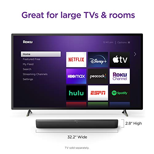 Roku Streambar Pro Stereo Soundbar Grey