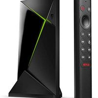 NVIDIA SHIELD Android TV Pro Streaming Media Player; 4K HDR movies, live sports, Dolby Vision-Atmos, AI-enhanced upscaling, GeForce NOW cloud gaming, Google Assistant Built-In, Works with Alexa