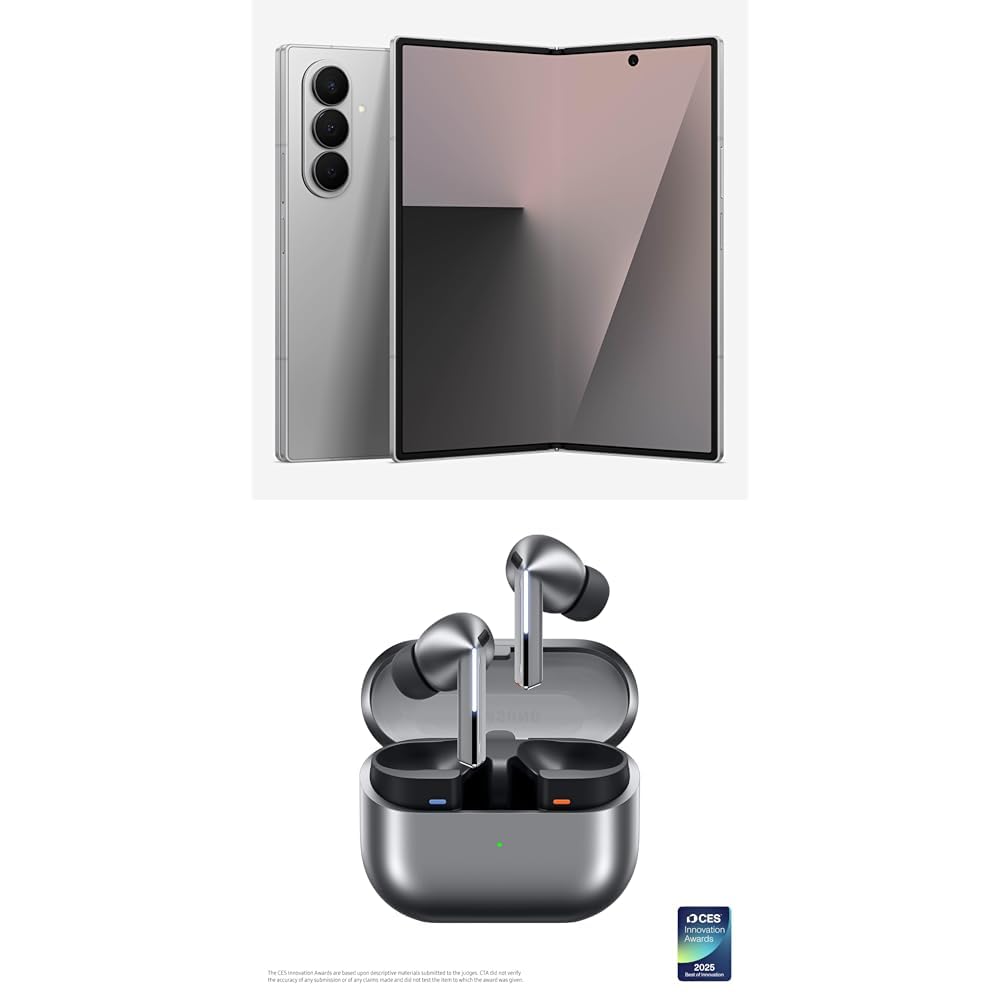 Samsung Galaxy Z Fold7 Cell Phone, 512GB AI Smartphone, Unlocked Android, AI Photo Edits, Large Screen, Long Battery Life, 2025, US 1 Yr Manufacturer Warranty, Blue Shadow