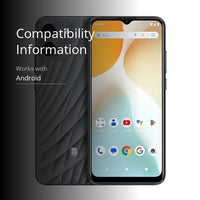 BLU G35 | 2025 | Unlocked | 6.5” HD+ Infinity Display | Dual 8MP Camera + LED Flash 5MP Selfie Camera | 32GB/3GB I US Version | US Warranty | Grey