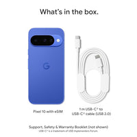 Google Pixel 10 - Unlocked Android Smartphone - Gemini AI Assistant, Advanced Triple Rear Camera, Fast-Charging 24+ Hour Battery, and 6.3" Actua Display - Indigo - 128 GB (2025 Model)