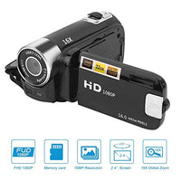 Digital Camcorder, DH-90 16X Digital Zoom 2.7 Inch Colourful Display Screen, High Definition Camera Image Video Shooting Camcorder US Plug 110-240V