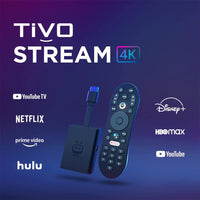 TiVo Stream 4K – Every Streaming App and Live TV on One Screen – 4K UHD, Dolby Vision HDR and Dolby Atmos Sound – Powered by Android TV – Plug-In Smart TV, One size