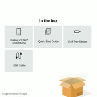 Samsung Galaxy Z Fold7 Cell Phone, 512GB AI Smartphone, Unlocked Android, AI Photo Edits, Large Screen, Long Battery Life, 2025, US 1 Yr Manufacturer Warranty, JetBlack