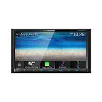 KENWOOD DMX9707S 6.95-Inch Capacitive Touch Screen, Car Stereo, Wired and Wireless CarPlay and Android Auto, Bluetooth, AM/FM Radio, MP3 Player, USB Port, Double DIN, 13-Band EQ, SiriusXM