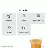 Unifone S22 Rugged Flip Phone Unlocked (16GB) 2.8'' Touchscreen Smart Cell Phone Android 11, IP68 Water Resistant, 4G LTE GSM Single Sim (Black)