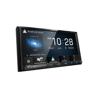 KENWOOD DMX9707S 6.95-Inch Capacitive Touch Screen, Car Stereo, Wired and Wireless CarPlay and Android Auto, Bluetooth, AM/FM Radio, MP3 Player, USB Port, Double DIN, 13-Band EQ, SiriusXM