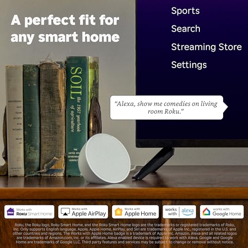 Roku Streaming Stick 4K - HDR & Dolby Vision Roku Streaming Device for TV with Voice Remote & Long-Range Wi-Fi - Free & Live TV