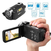 Digital Camcorder, DH-90 16X Digital Zoom 2.7 Inch Colourful Display Screen, High Definition Camera Image Video Shooting Camcorder US Plug 110-240V
