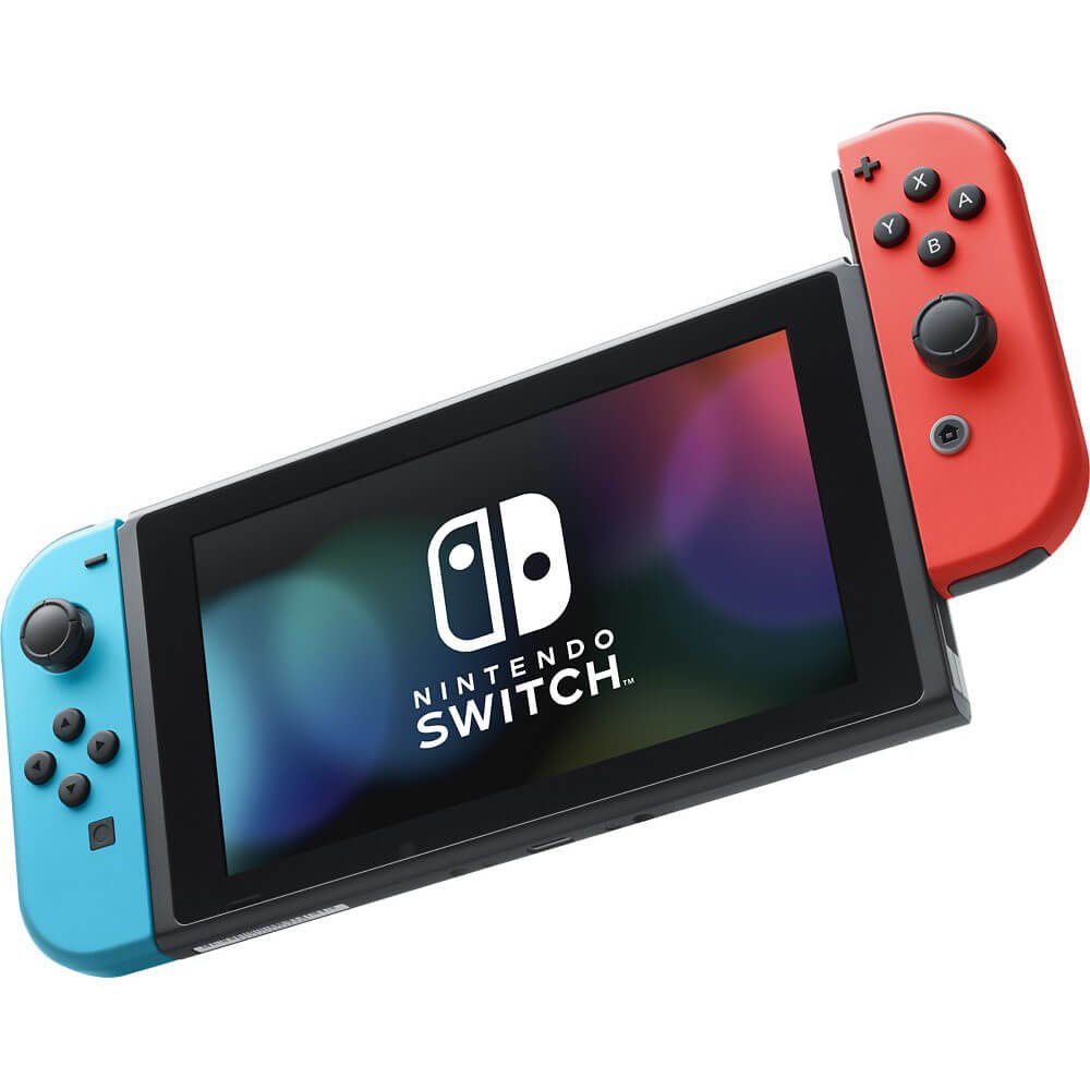 Nintendo Switch™ with Neon Blue and Neon Red Joy‑Con™ (Renewed)