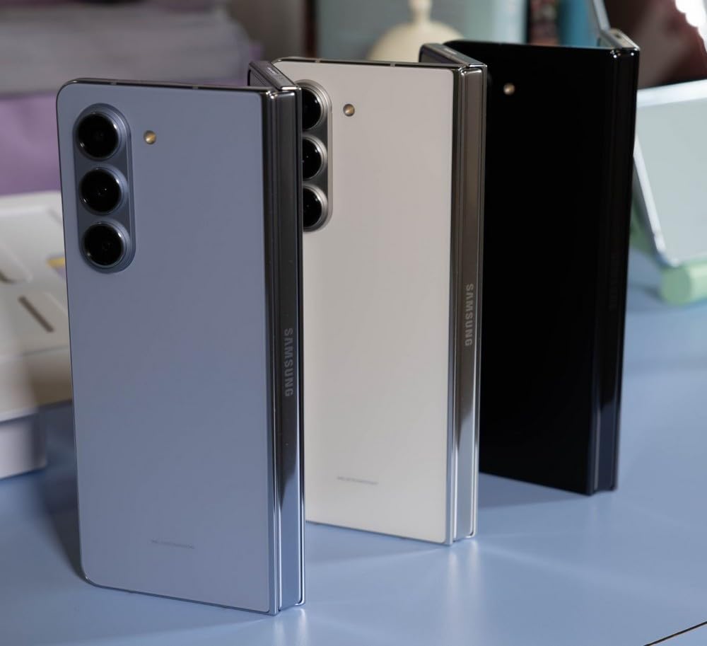 SAMSUNG Galaxy Z Fold 5 5G US Version, 256GB, ICY Blue - Unlocked (Renewed)