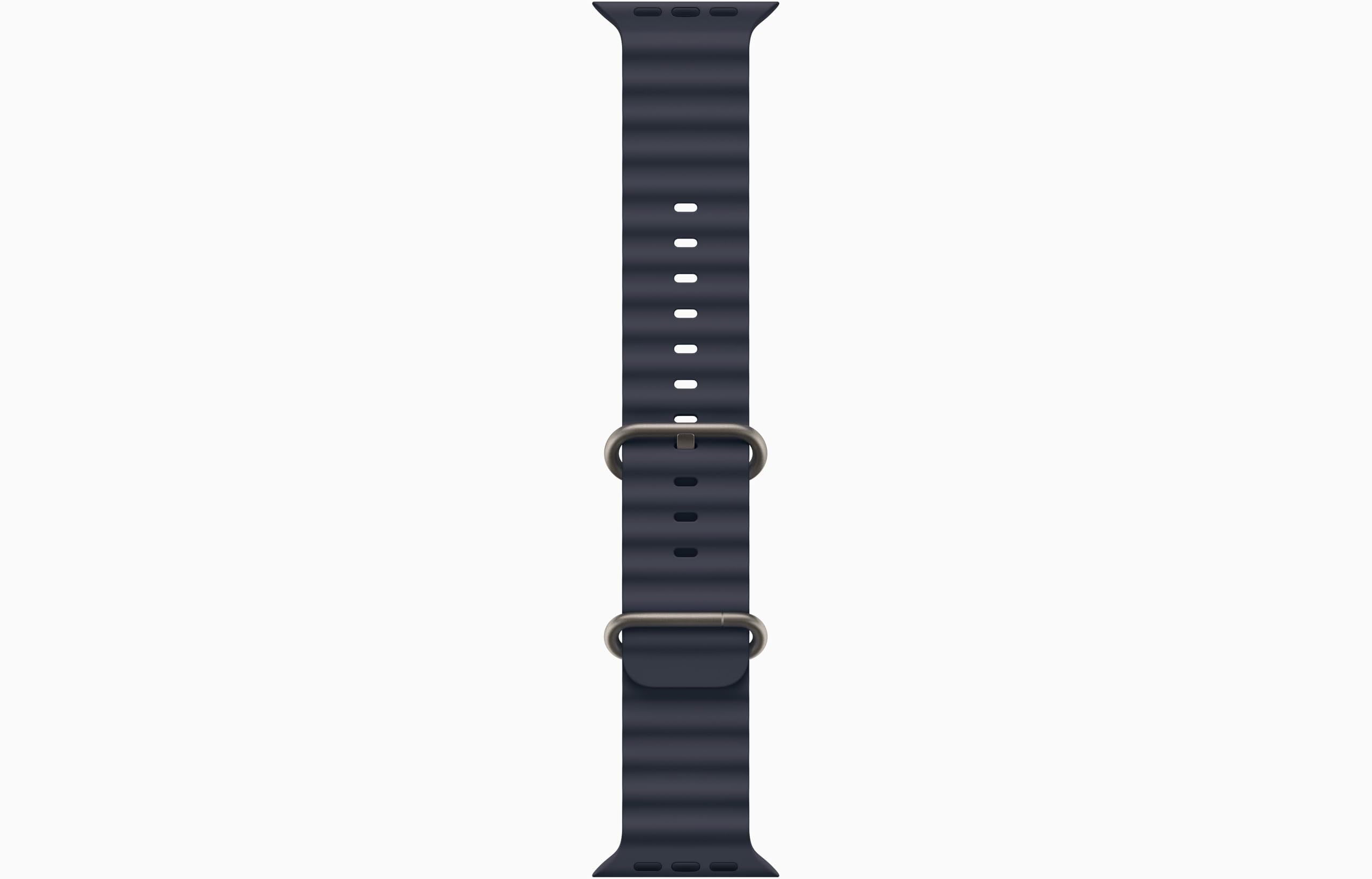 Apple Watch Ultra 2 [GPS + Cellular, 49mm] - Titanium Case with Blue Ocean Band, One Size (Renewed)