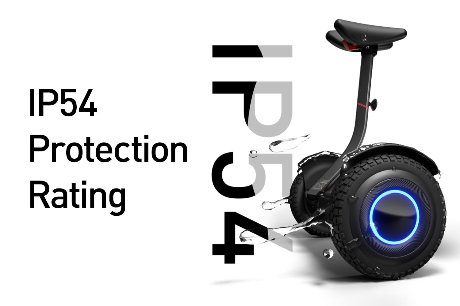 Segway Ninebot S2 Electric Self-Balancing Scooter - Master Your Commute w/t 11.2 mph Max. Speed, 21.7 Mi Range, 10.5” Off Road Tires, Compatible w/t Gokart Kit, UL-2272 Certified