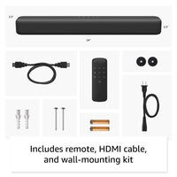 Amazon Fire TV Soundbar, 2.0 speaker with DTS Virtual:X and Dolby Audio, Bluetooth connectivity - Volt-Edge Technologies®