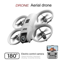 RC Small Drone with Dual Cameras, Propeller Guard, Altitude Hold, One-Key Takeoff, 3D Flips, 2 Batteries, Intelligent Obstacle Avoidance, Remote Control Helicopter Airplane, Hovering, APP Control, LED Lights, for Beginners FPV Palm Takeoff Mini Quadcopter