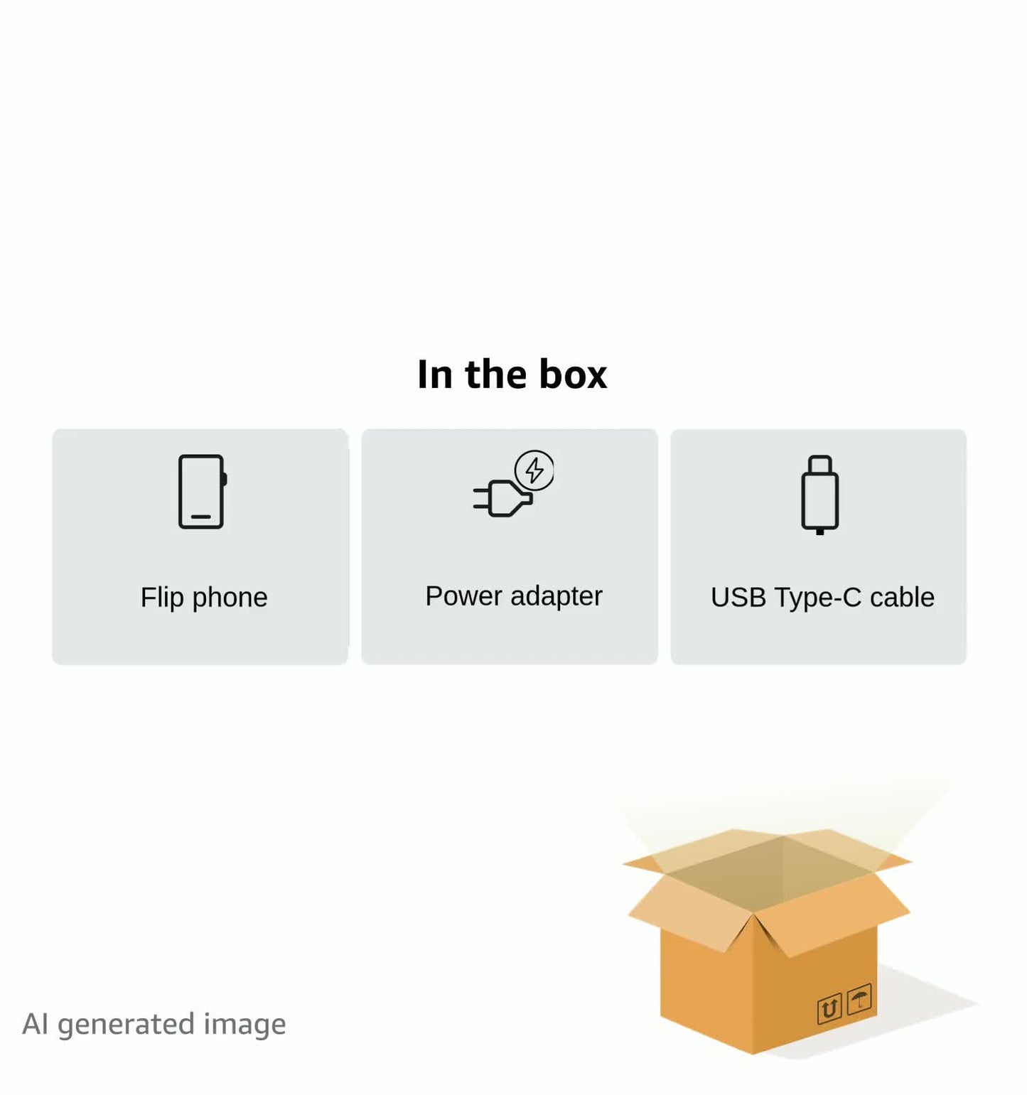 AT&T Cingular Flex 2 Smart Flip, 4GB, Unlocked Phone (Classic Navy)