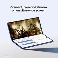 Samsung Galaxy Z Fold7 Cell Phone, 512GB AI Smartphone, Unlocked Android, AI Photo Edits, Large Screen, Long Battery Life, 2025, US 1 Yr Manufacturer Warranty, Blue Shadow